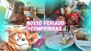 Vlog- almoçamos fora/ compramos várias coisas - VALOR + tarde de feriado