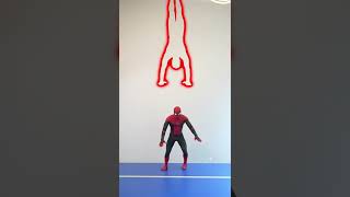 Spiderman Impossible Shape Challenge! #shorts