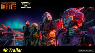 Transformers One (2024) 4k New Trailer - Chris Hemsworth, Brian Henry, Scarlet Johansson, Keegan Key