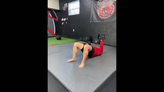 VHP Glute Bridge Bottom Up Single Arm Dumbbell Floor Press