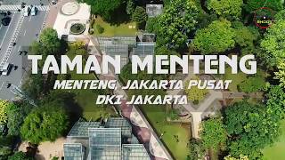 Taman Menteng dari Udara