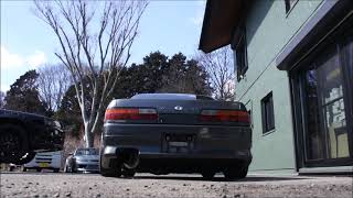 1992 Nissan Silvia S13 SR20DET Engine Startup