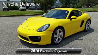 Certified 2016 Porsche Cayman S, Newark, DE R2064