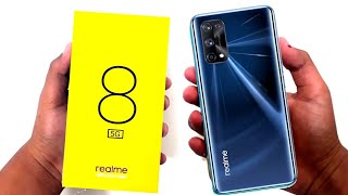 realme 8 5G Unboxing And First Impressions ⚡ Under 20K 5G Phone Coming To India