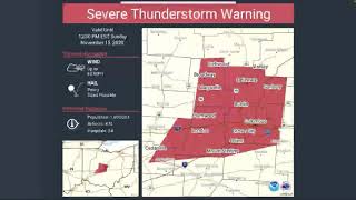 (EAS#154) Severe Thunderstorm Warning