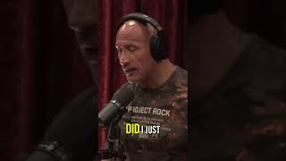 THE ROCK: FROM STRUGGLE TO HERO #jre #shorts