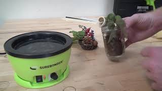 Surebonder Adjustable Temp. Hot Glue Skillet