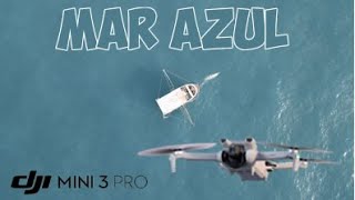 CÉU E MAR AZUL COM DRONE DJI MINI3 PRÓ