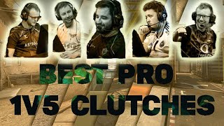 BEST CS:GO PRO 1V5 CLUTCHES OF ALL TIME! - (INSANE PLAYS)