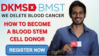 How to Donate blood stem cell ll DKMS BMST registration ll dkms swab kit instructions