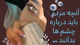 چشم انسان : ساختار چشم انسان چگونه است