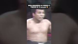 When Muhammad Ali dodged 21 punches in 10 seconds 😳