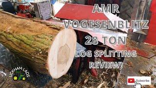 AMR Vogesenblitz 28 Ton wood splitter FULL review