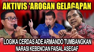 Jenius ‼️ Logika Cerdas Ade Armando 'Tumbangkan Narasi Kebencian Faisal Assegaf Soal Dinasti Politik