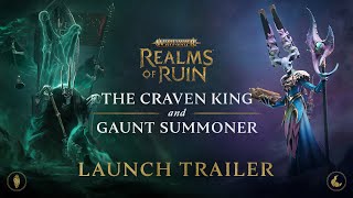 Warhammer Age of Sigmar: Realms of Ruin - Craven King and Gaunt Summoner Hero Pack Launch Trailer