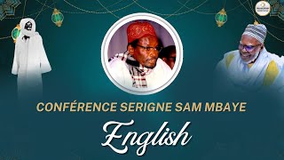 DISCOURS SERIGNE SAM MBAYE ENGLISH