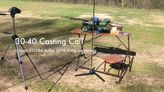 30-40 Casting Call | Lyman 311284 in the 1898 Krag-Jorgensen