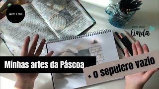 Artes da Páscoa + tutorial