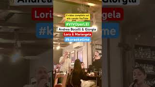 #vivoperlei #karaoke cantata da Loris & Mariangela,presenta di Aliai Dea! #viral#fun#love#live#song