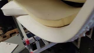 cutting  my boat upholstery foam with a jigsaw