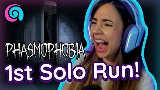 GHOST HUNTING SOLO with SCARE ALERTS | Phasmophobia