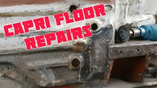 Capri 2.8i floor repairs