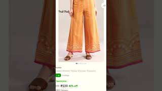 Affordable ethnic bottoms from Flipkart #shorts #shoppinghaul #bottoms #palazzo #fashion #haul