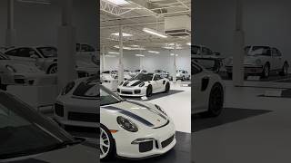 56 WHITE PORSCHE’S! #porsche #automobile #shortsviral #viral #gta #porschelove #shortvideos #911gts