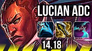 LUCIAN & Yuumi vs EZREAL & Nami (ADC) | 68% winrate, Godlike | EUW Diamond | 14.18