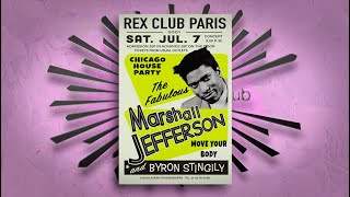 Marshall Jefferson at the Rex Club Paris 2001