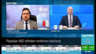 6 Mart 2024 EkoTürk TV / Küresel Piyasalarda Son Durum (Fed, ECB, BoE, Petrol, Altın, DXY)