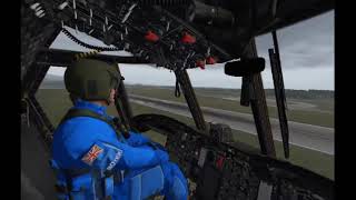 Jump in and GO flight review CH47 Chinook Helicopter