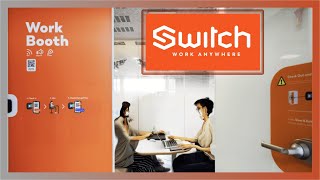 SWITCH Working Booth Container Pod Experience In Singapore