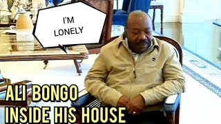 Sick and lonely: Ali Bongo's wife nowhere to be seen as he makes first public appearance after coup