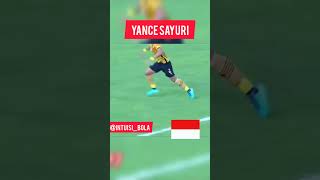 Aksi Yance Sayuri | Kembaran Yakob Sayuri Yang Kini Dipanggil Timnas Indonesia