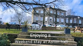 A weekend away at Aston Hall, South Yorkshire, UK.