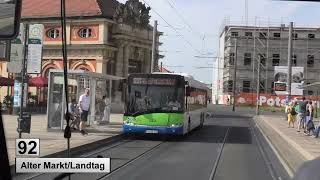 Straßenbahn Potsdam 2022 Linie 92