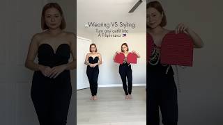 Wearing VS Styling - Filipina Queen 👸🏼 #shorts