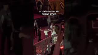 Gigi Hadid dancing at Taylor concert#2023