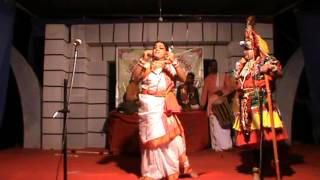 Yakshagana Kushalavara kalaga. Dr. Varsha shetty as Kusha & Shubhada shetty as Seethe