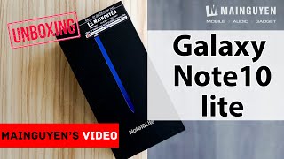 [Khui hộp] Galaxy Note 10 Lite - Không mua S10 thì mua Note Lite