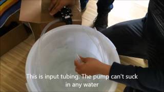 HOW TO FIX a dead diaphram pump, doesn't pump water, suck water