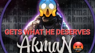 Call of Duty Mobile AkmaN GETS WHAT HE DESERVES 🤬🤬😱😱😱