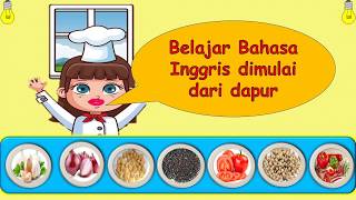 Belajar Bahasa Inggris dimulai dari dapur : Nama bumbu-bumbu dapur dalam Bahasa Inggris