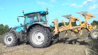 aratura 2019 con Landini 165 e Aratro Moro Warrior