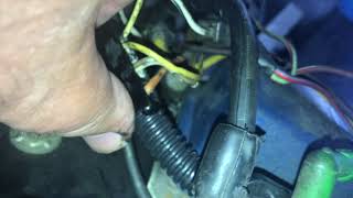 1973 Mustang Charging System Alternator And Voltage Regulator Wiring