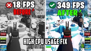 Fix Low GPU Usage in Fortnite  Boost Performance and CPU Usage