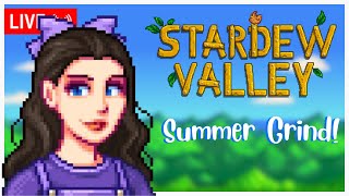 🔴Putting In The WORK On My Farm! | Stardew Valley Livestream