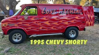 THE LOVE MACHINE! 1995 CUSTOM CHEVY VAN.