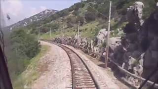 Cab ride train Plase-Rijeka, port Brajdica Croatia